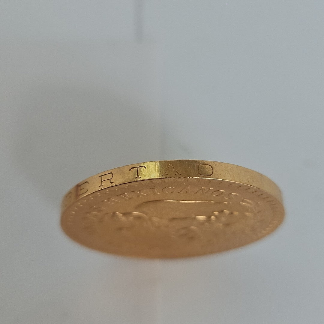 K1 41,60 GRMS - DTO. 0,00 GRMS - 21 K - AVALÚO 76003,20 * IDENTIFICACIÓN  MONEDA NOMINATIVA * MONEDAS PESOS  50 PESOS (SEMINUEVO)