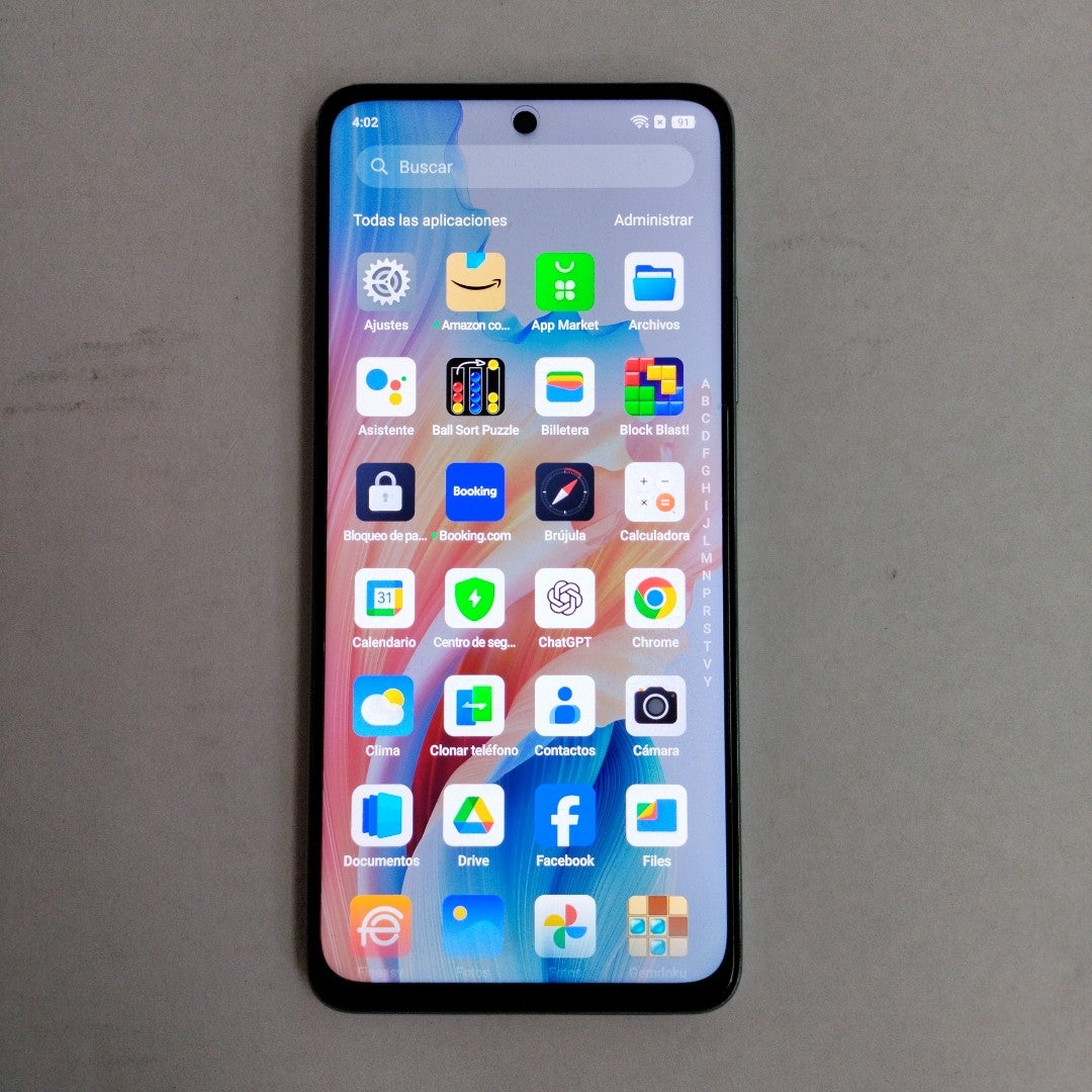 CELULAR OPPO  A58 CPH2577 (2023) 256 GB 8 GB RAM (SEMINUEVO)