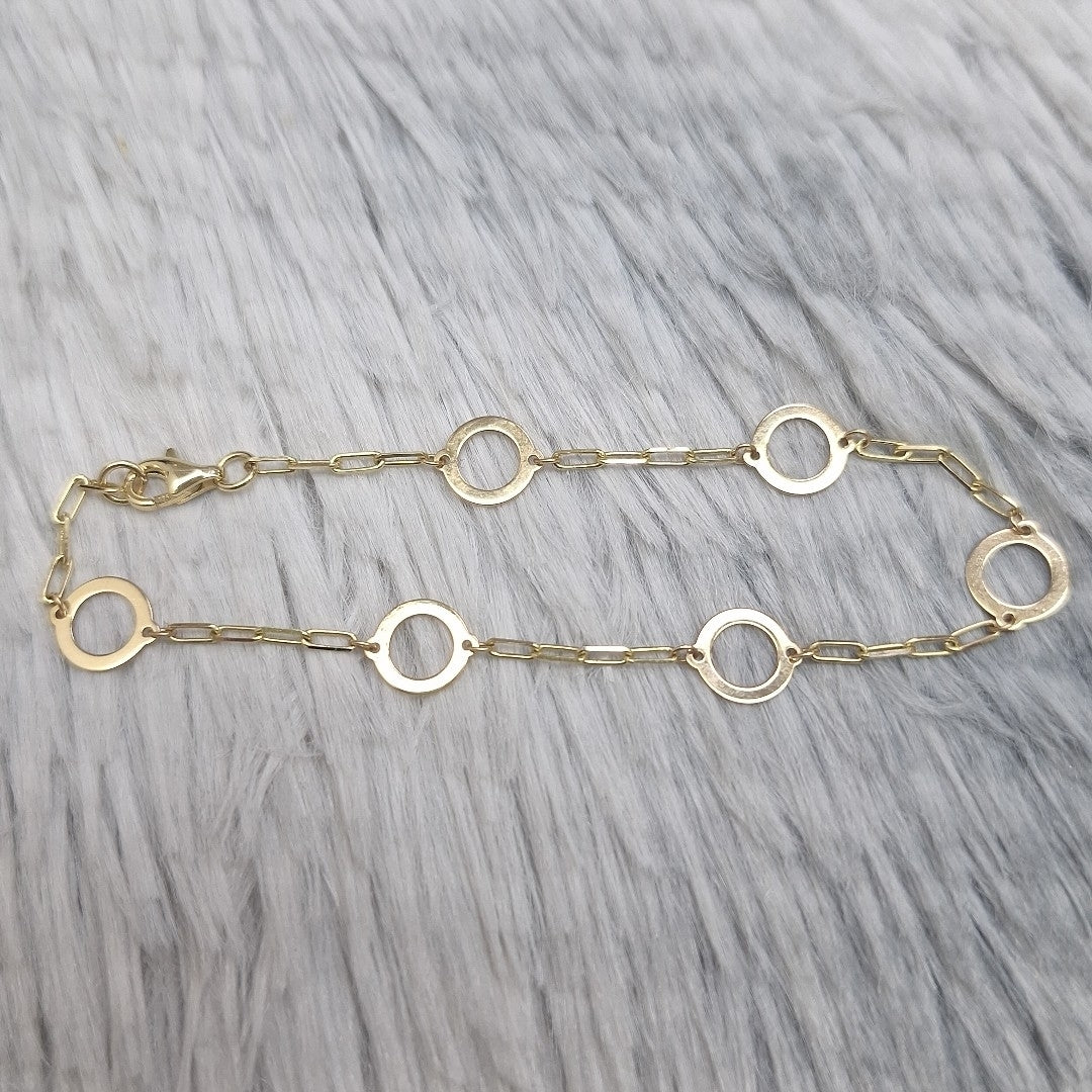 PULSERAS DAMA ORO 14K 1.9 (NUEVO)