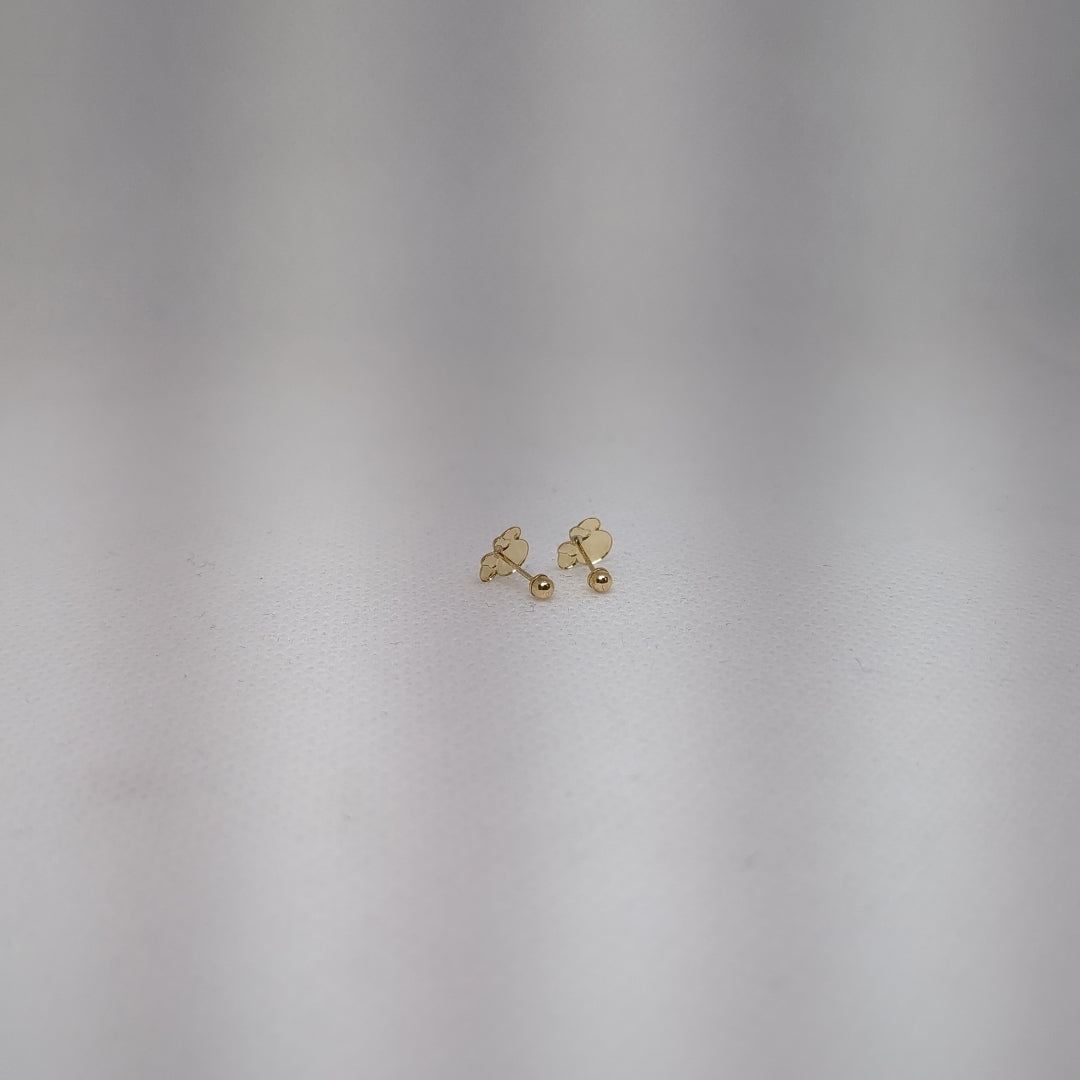 BROQUELES ORO 10K 1 (NUEVO)