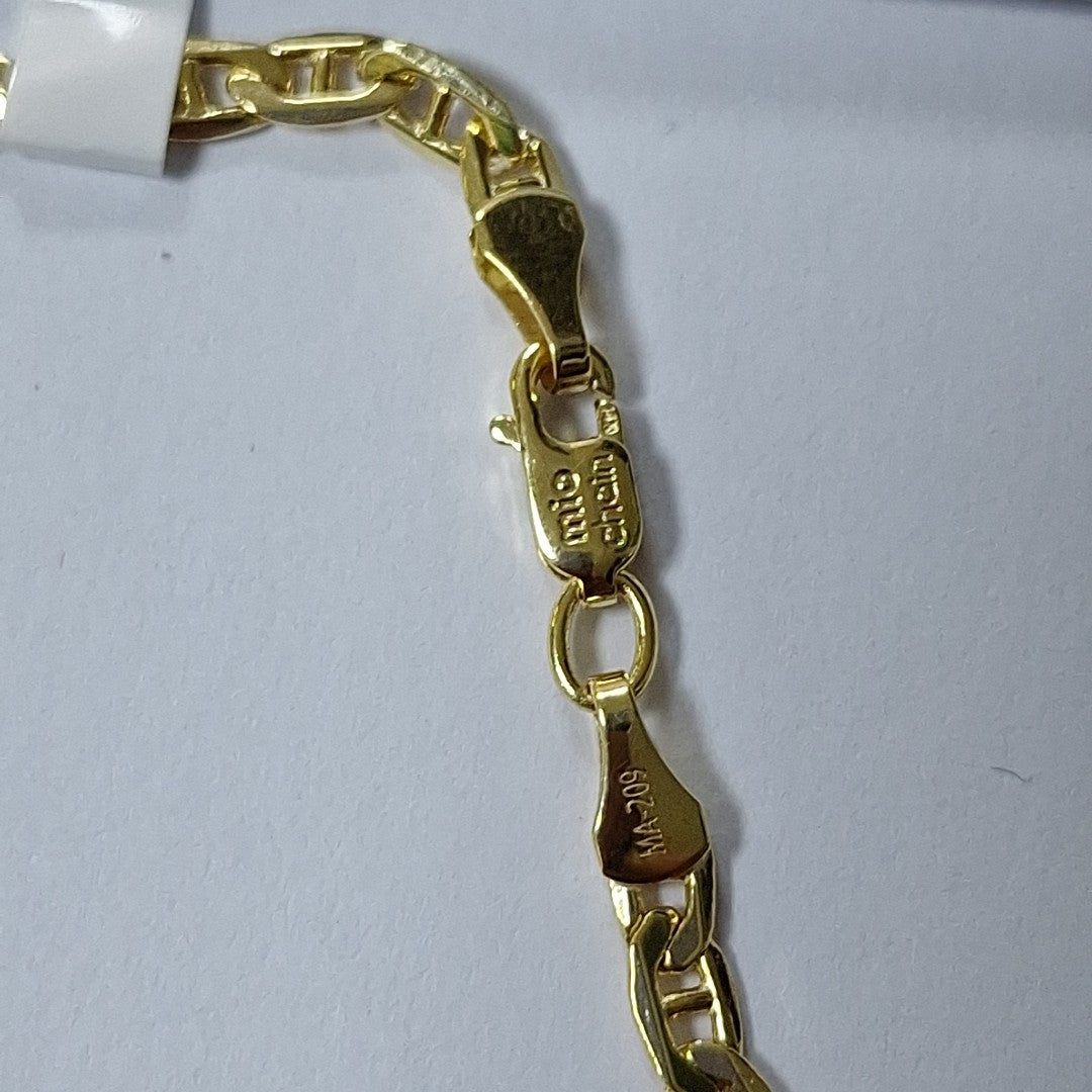 CADENAS GUCHI ORO 14K 10.2 (NUEVO)