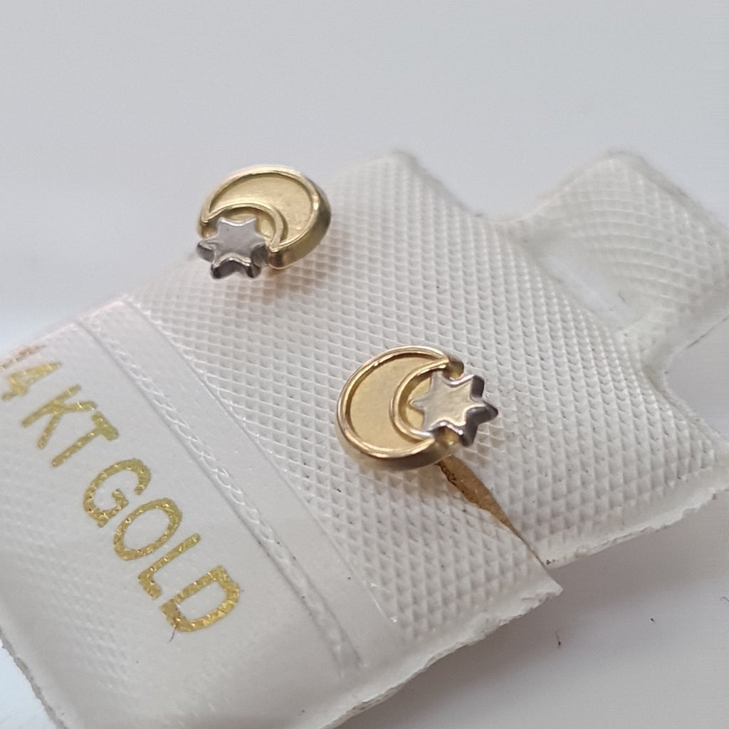 BROQUELES ORO 14K 1 (NUEVO)