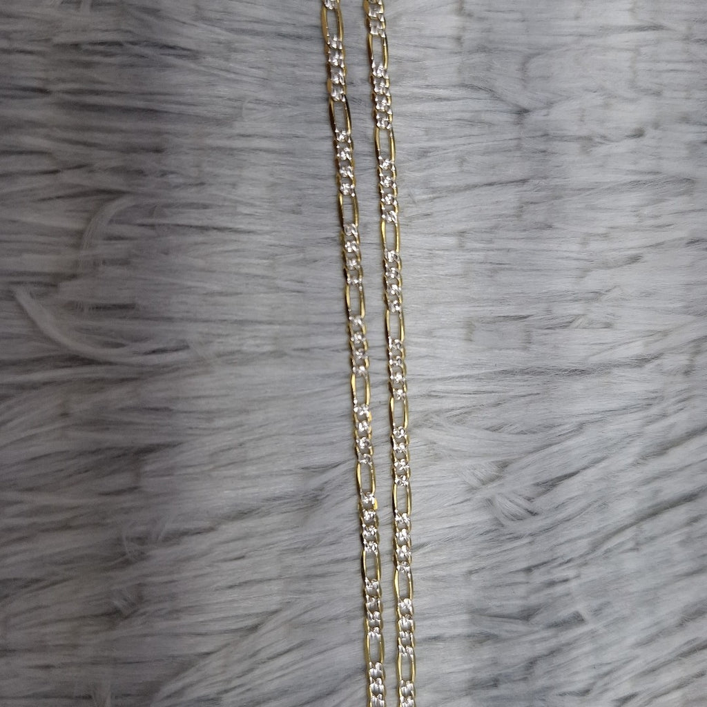 CADENAS CARTIER 3*1 DIAMANTADA ORO 14K 4.7 (NUEVO)