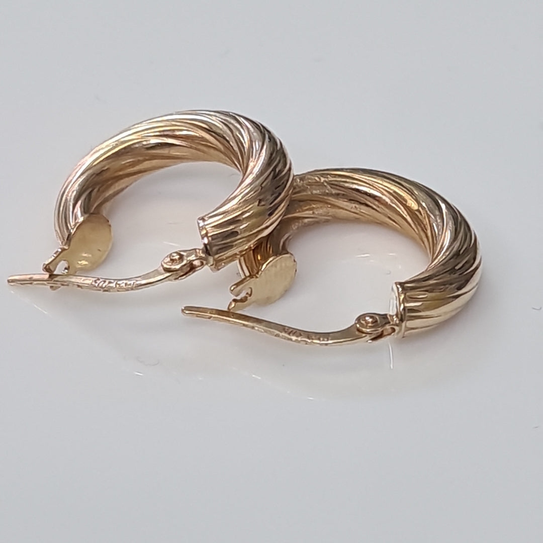 ARRACADAS ORO 14K 1.7 (NUEVO)