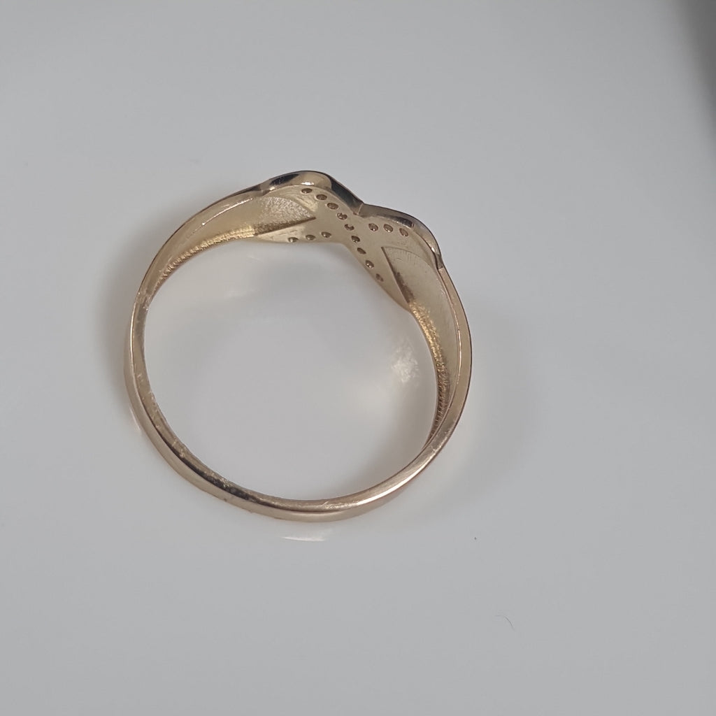 ANILLOS DAMA ORO 14K 2 (NUEVO)
