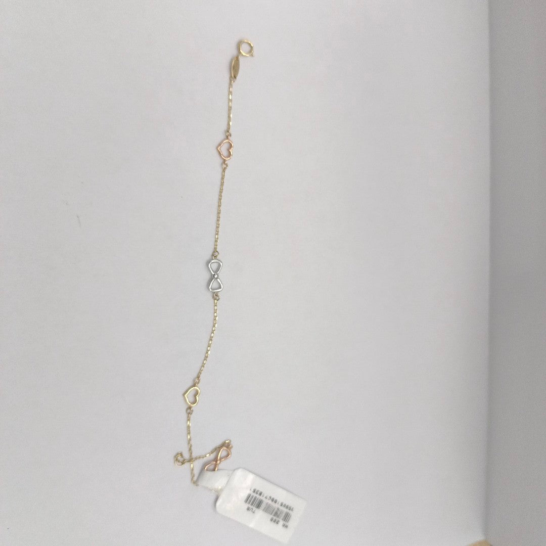 PULSERAS DAMA ORO 14K 1.3 (NUEVO)