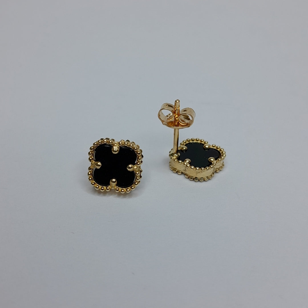 BROQUELES ORO 14K 2 (NUEVO)