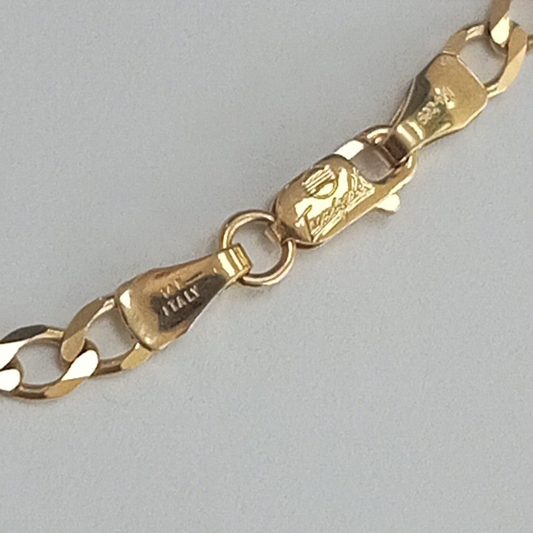 CADENAS CARTIER 3*1 AMARILLA ORO 14K 8.3 (NUEVO)