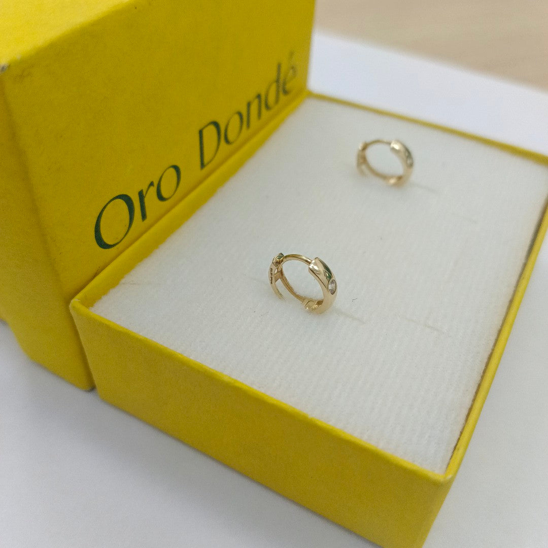 HUGGIES ORO 14K 1.3 (NUEVO)
