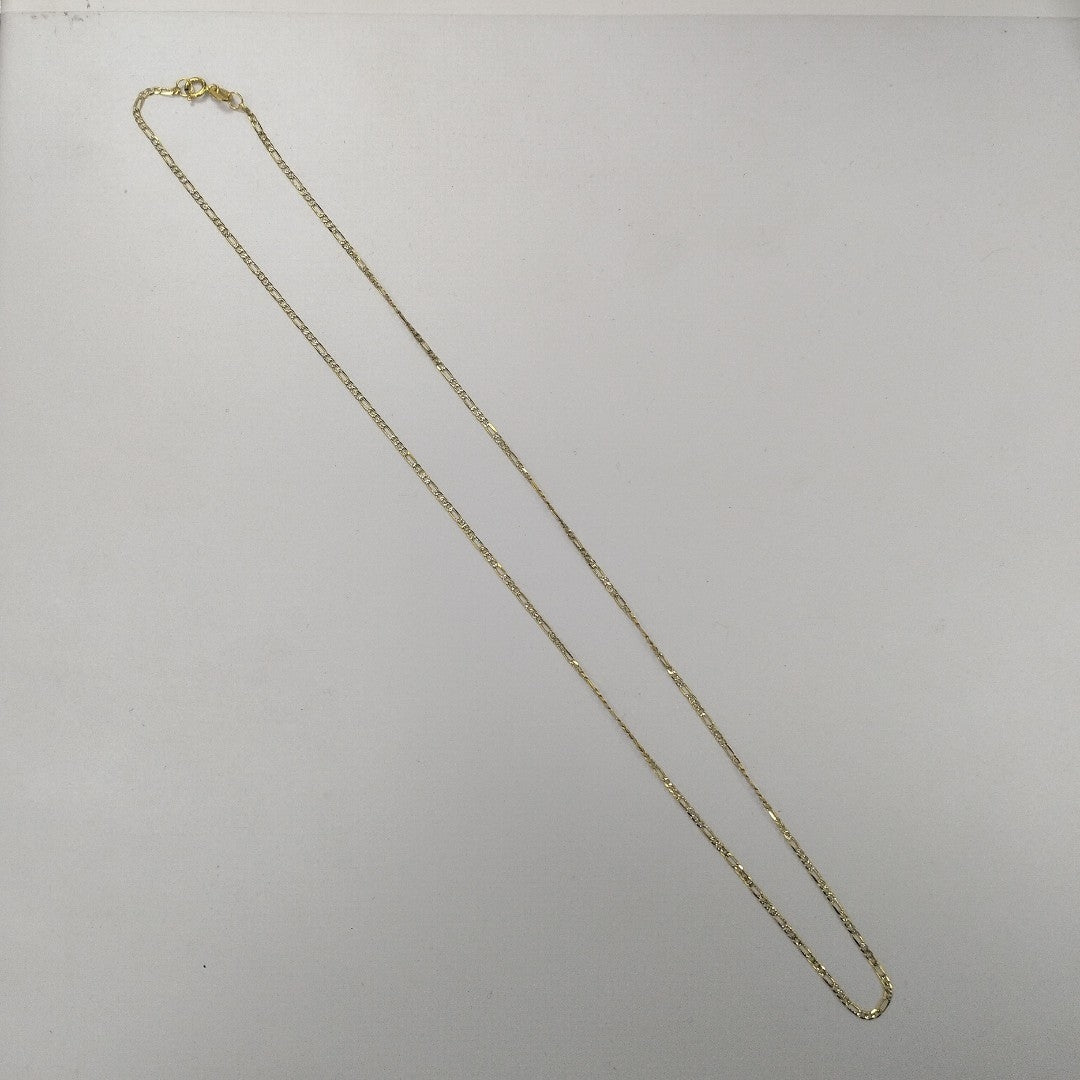 CADENAS CARTIER 3*1 AMARILLA ORO 14K 1.8 (NUEVO)