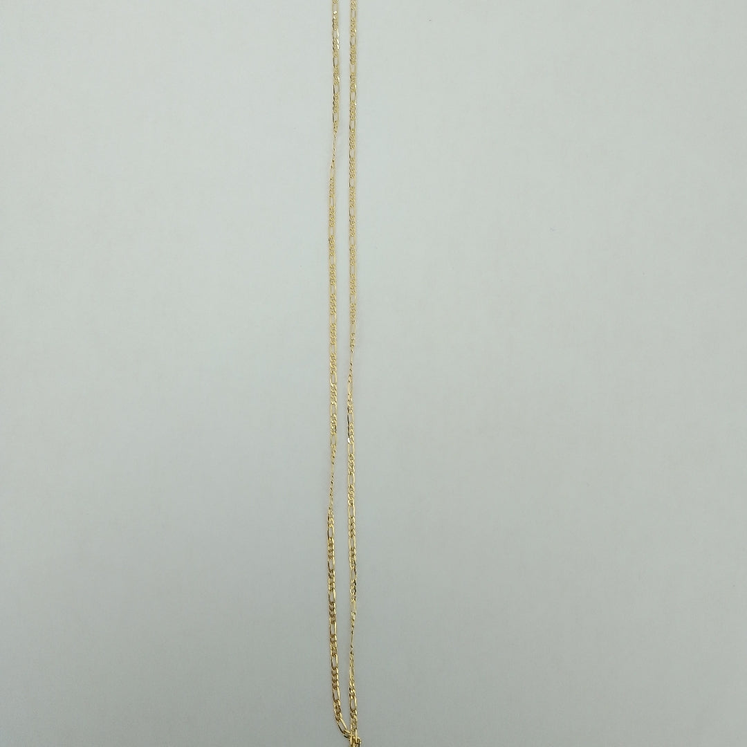 CADENAS CARTIER 3*1 AMARILLA ORO 14K 1.8 (NUEVO)