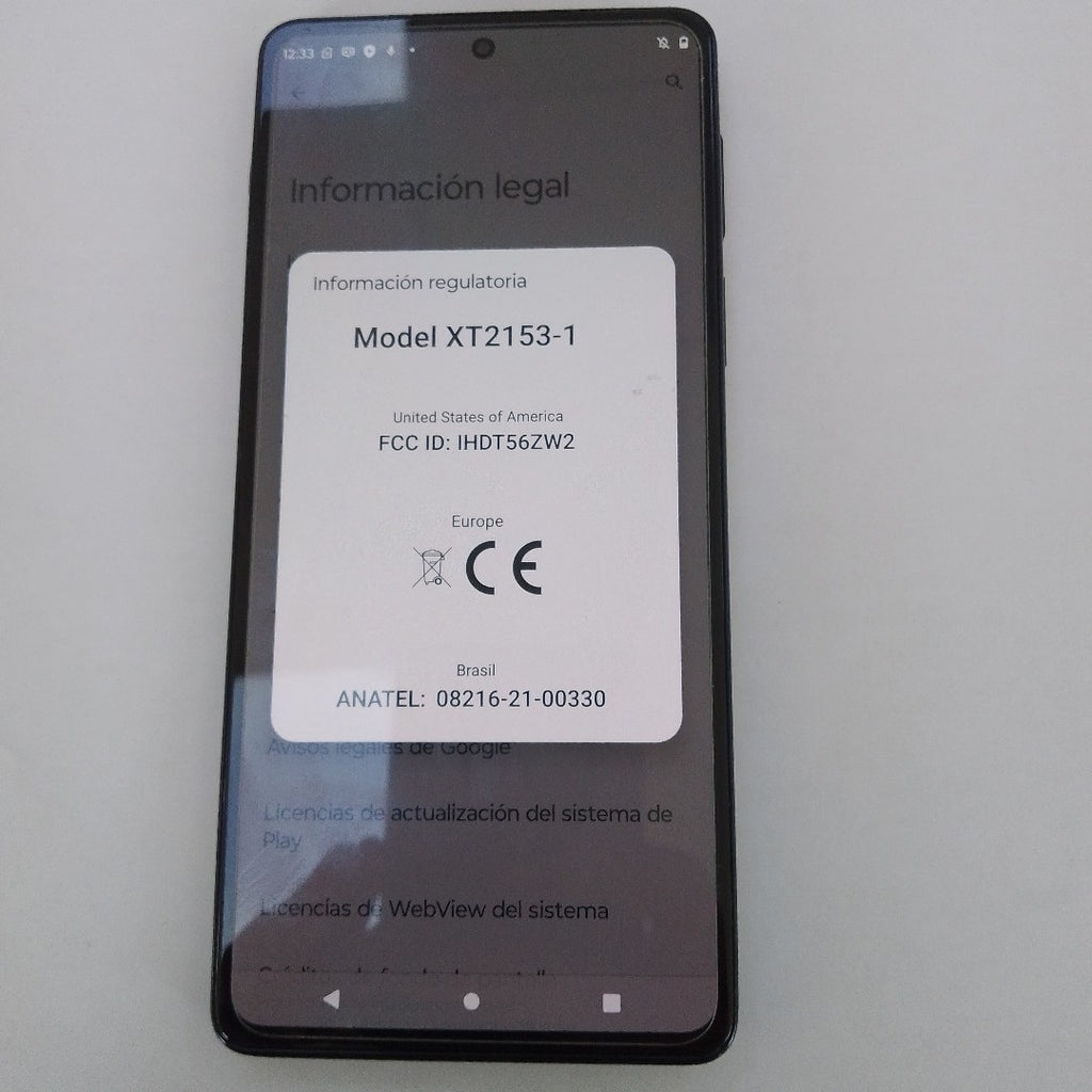 CELULAR MOTOROLA EDGE 20 PRO XT2153-1 256 GB 12 GB RAM (SEMINUEVO)