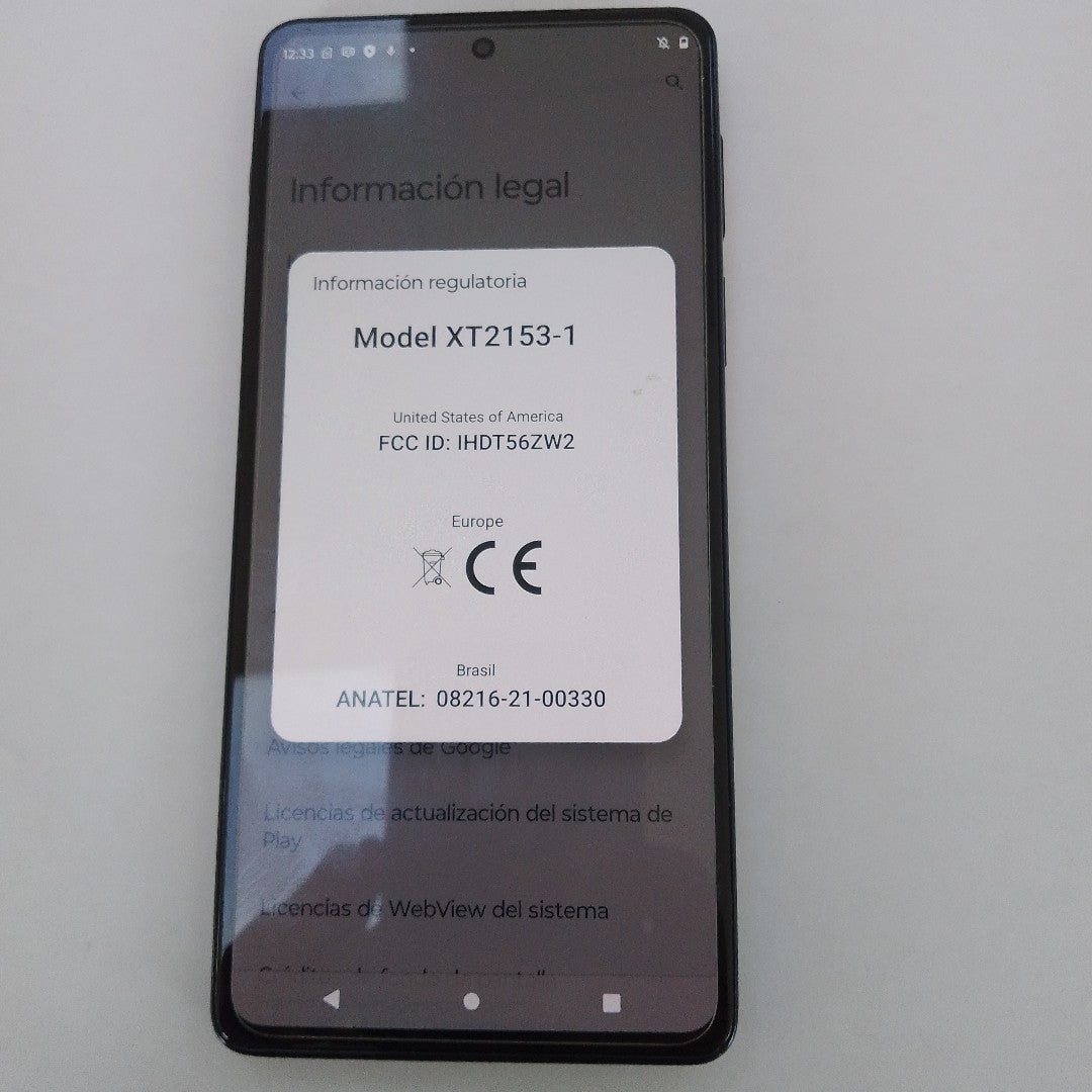 CELULAR MOTOROLA EDGE 20 PRO XT2153-1 256 GB 12 GB RAM (SEMINUEVO)