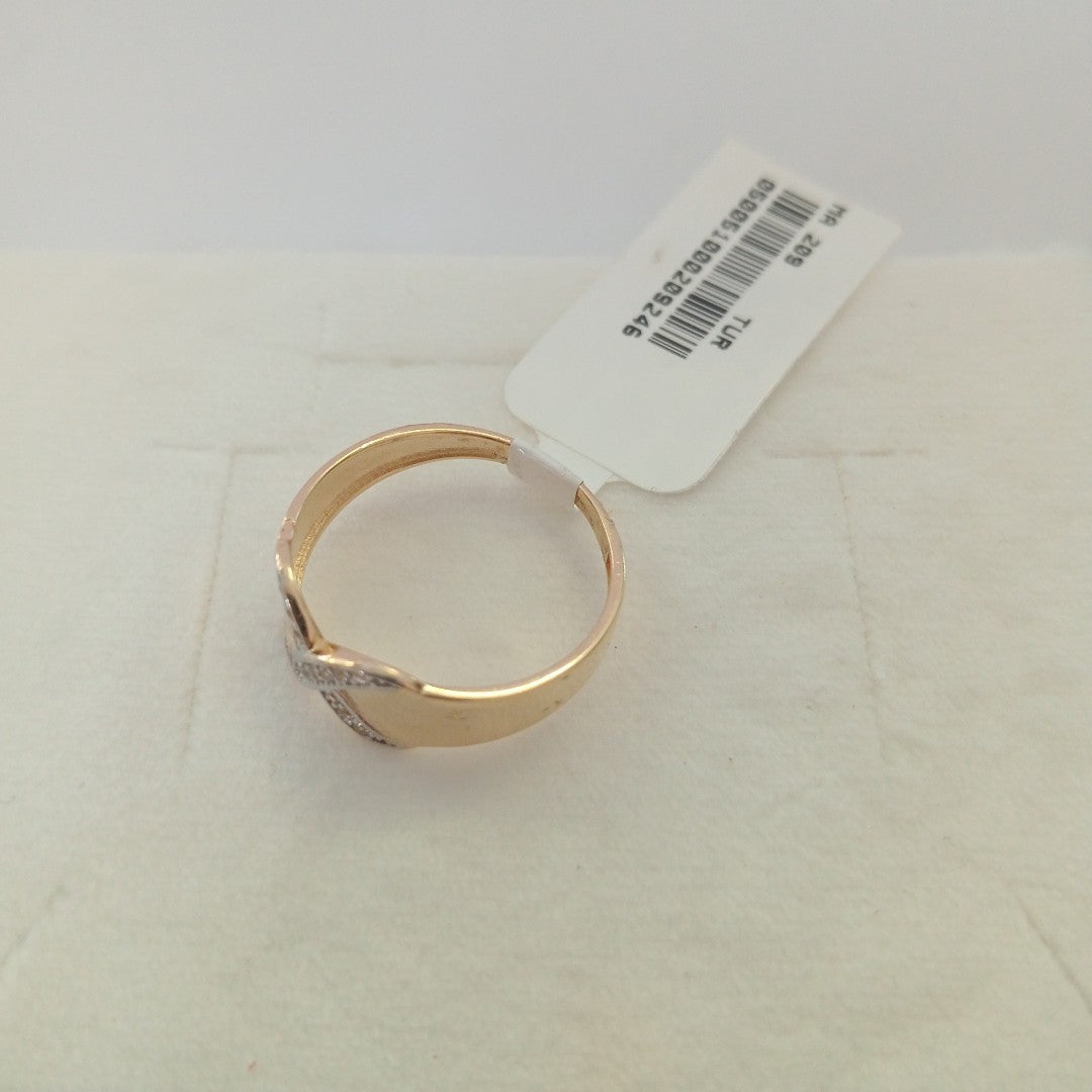 ANILLOS DAMA ORO 14K 2 (NUEVO)