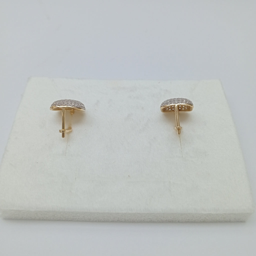 BROQUELES ORO 14K 3.9 (NUEVO)