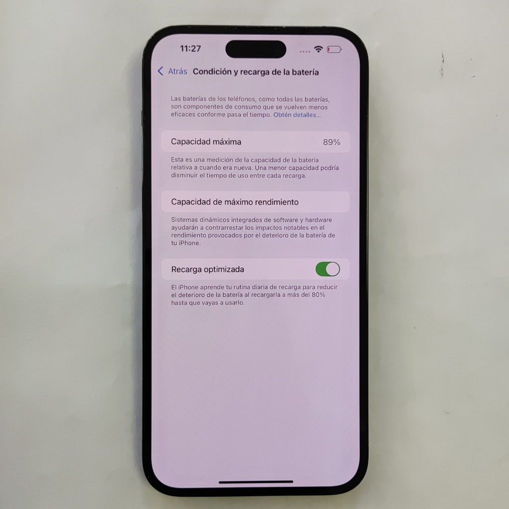 CELULAR APPLE IPHONE 14 PRO MAX A2893 128 GB 6 GB RAM (SEMINUEVO)