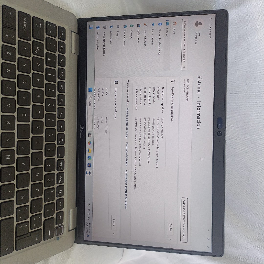 LAPTOP DELL LATITUDE 5440 (2023) 512 GB SSD 16 GB RAM (SEMINUEVO)