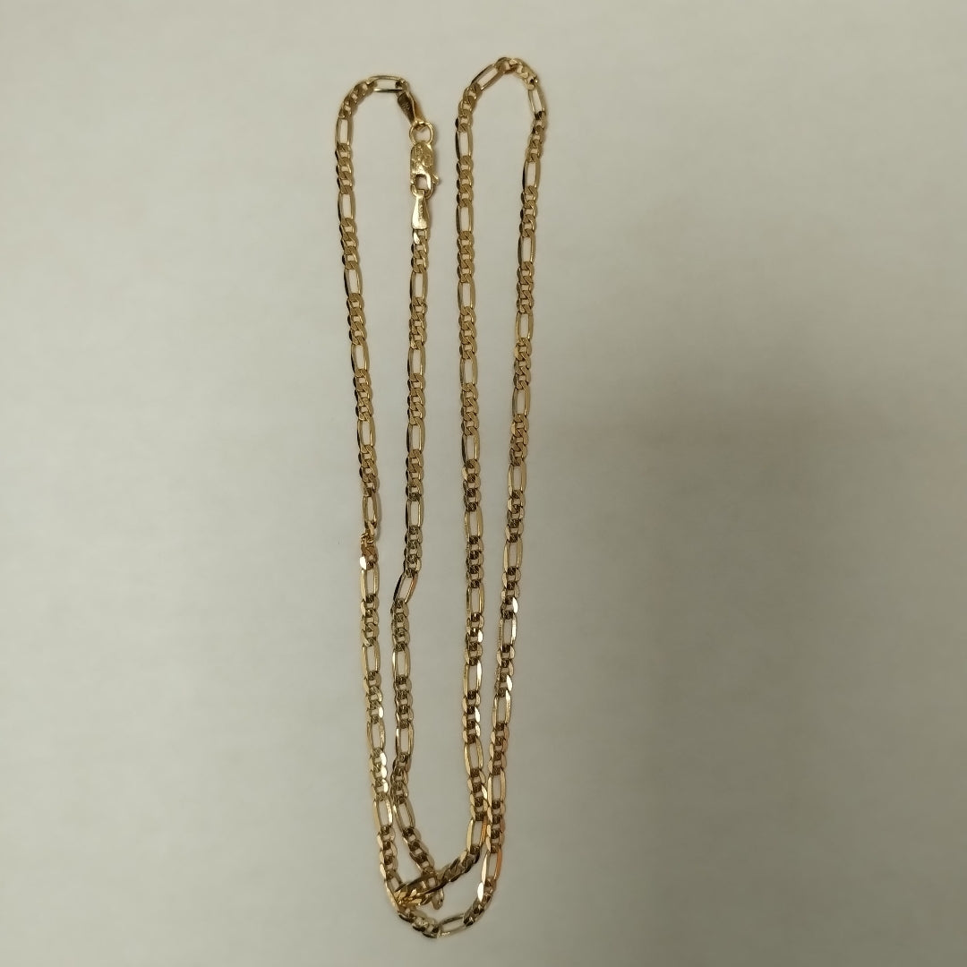 CADENAS CARTIER 3*1 AMARILLA ORO 14K 4.4 (NUEVO)