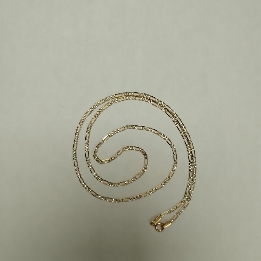 CADENAS CARTIER 3*1 DIAMANTADA ORO 14K 2.9 (NUEVO)