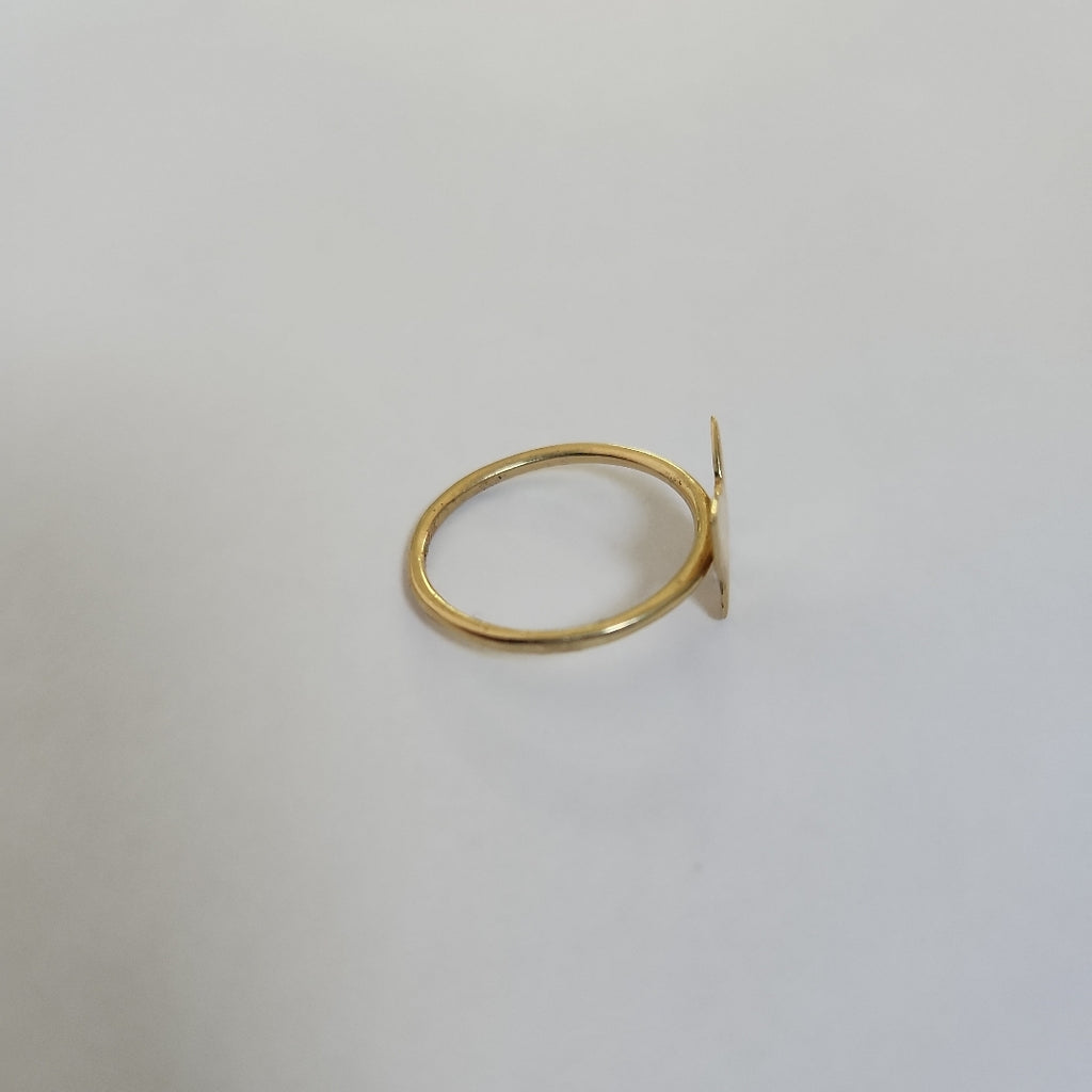 10340AND00070B2715 FRD11A ANILLO DE MARIPOSA PULIDA ORO 14K 1.7GRS (NUEVO)