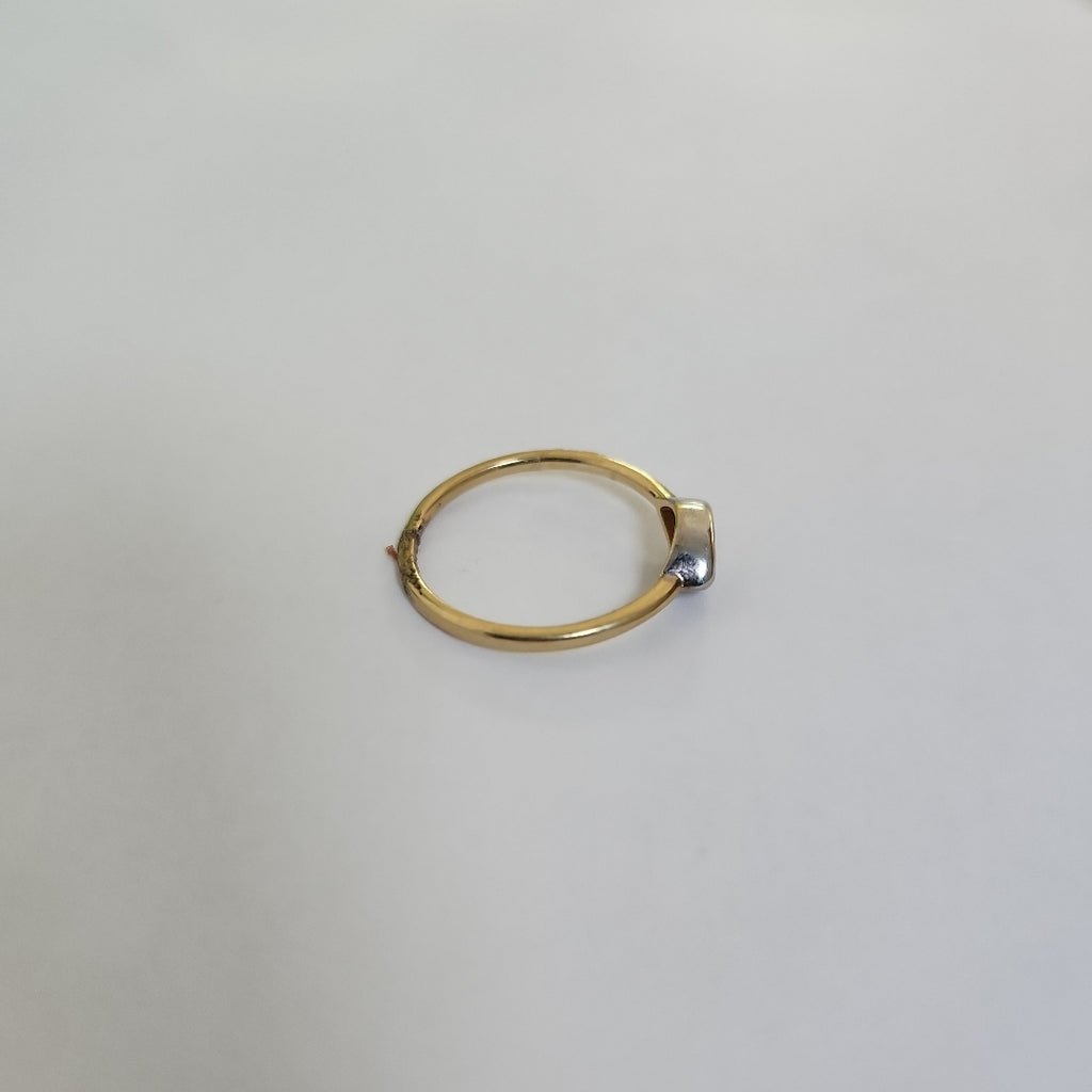 10176ANI4046.B218 FRD33 ANILLOS DAMA ORO 14K 1.6GRS (NUEVO)