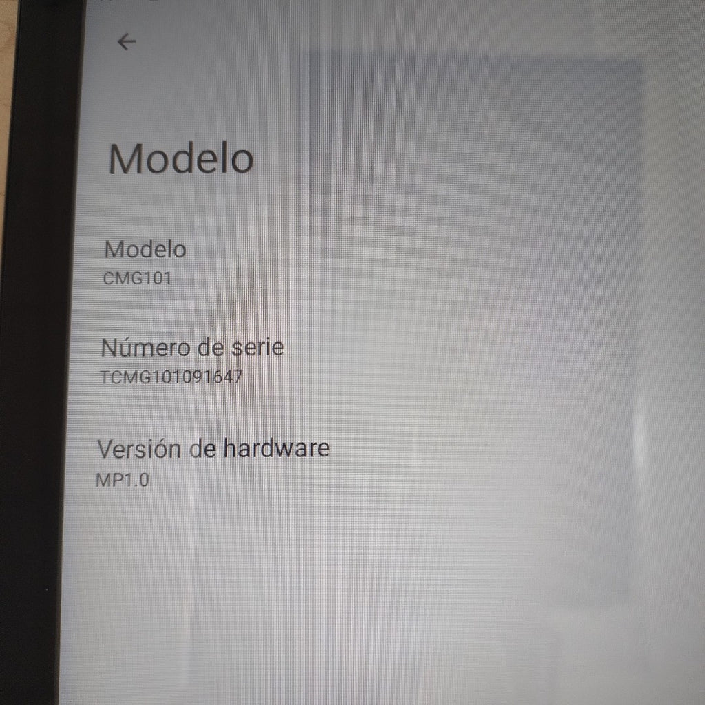 TABLETA VORTEX CMG101 64 GB 4 GB RAM (SEMINUEVO)