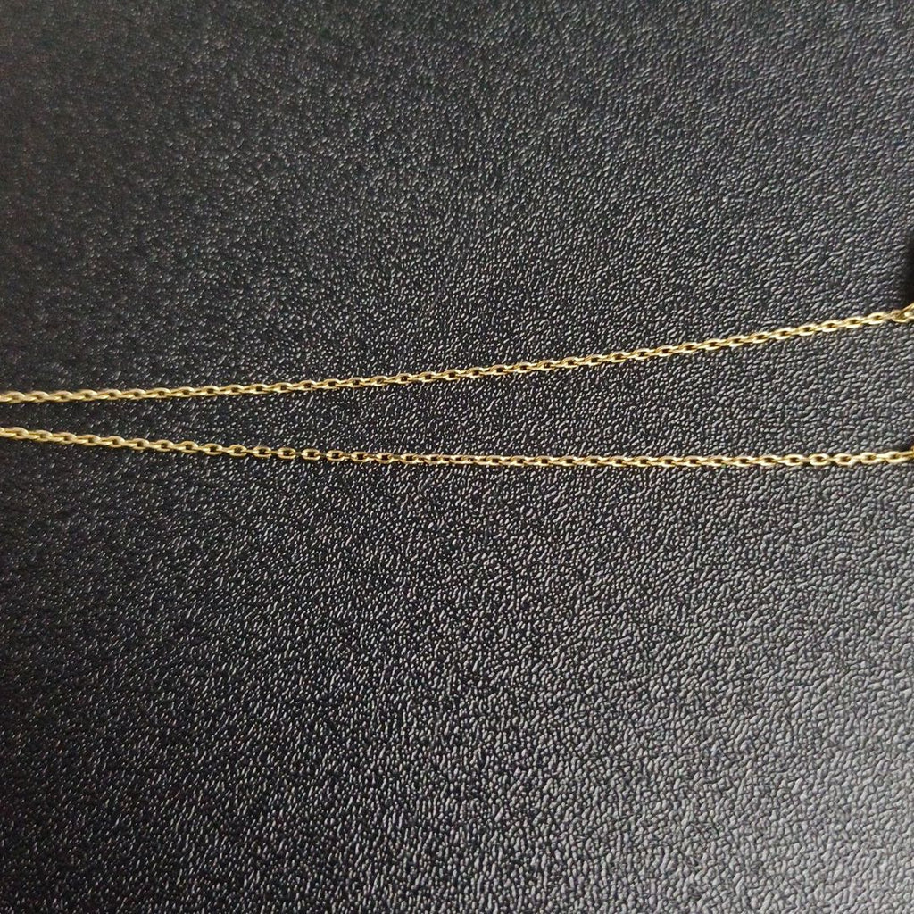 CADENAS BARBADA AMARILLA ORO 14K 1.8 (NUEVO)