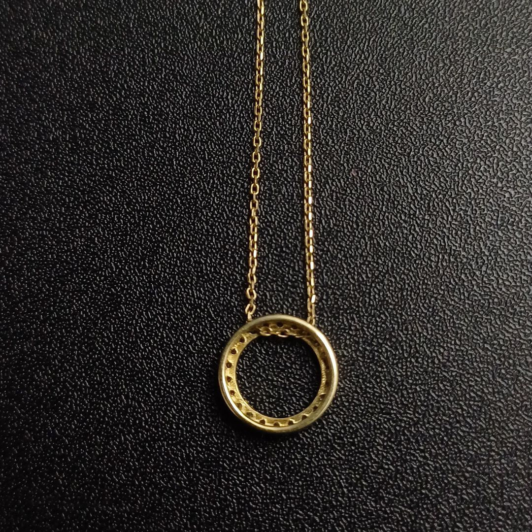 CADENAS BARBADA DIAMANTADA ORO 14K 1.8 (NUEVO)
