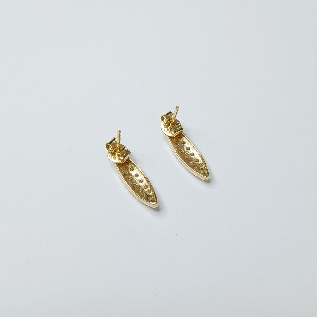BROQUELES ORO 14K 1.8 (NUEVO)