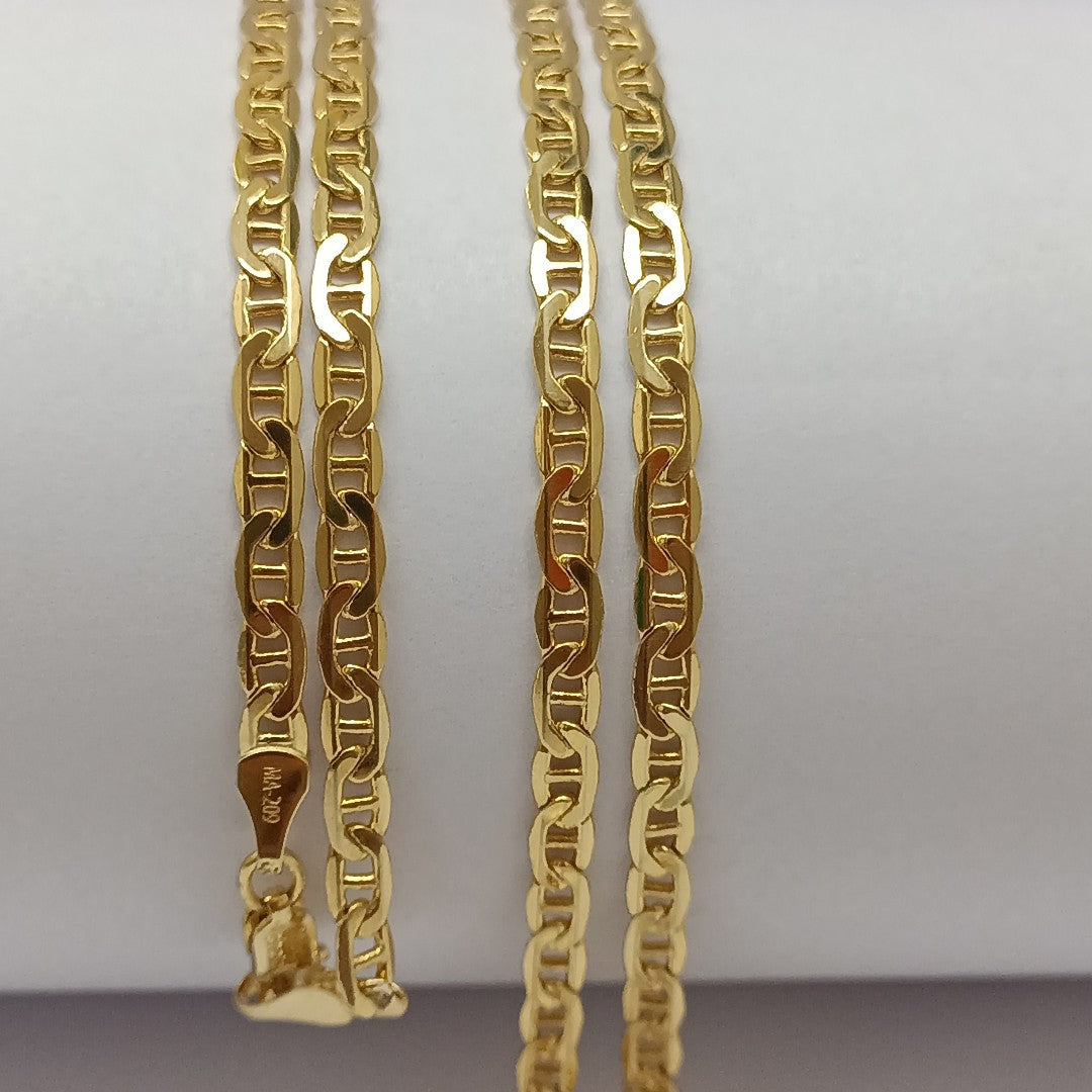CADENAS GUCHI ORO 14K 12 (NUEVO)