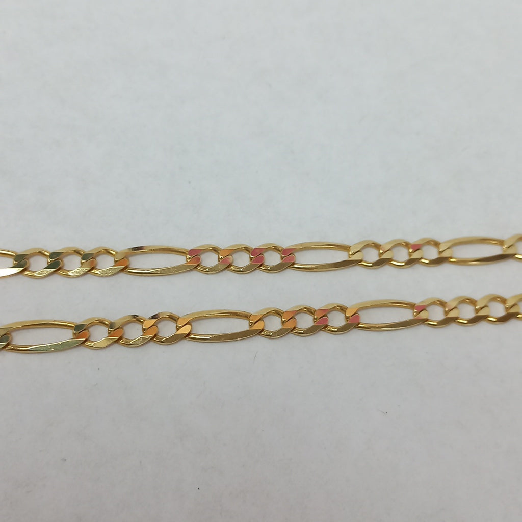 CADENAS CARTIER 3 1 AMARILLA ORO 14K 18.7 (NUEVO)