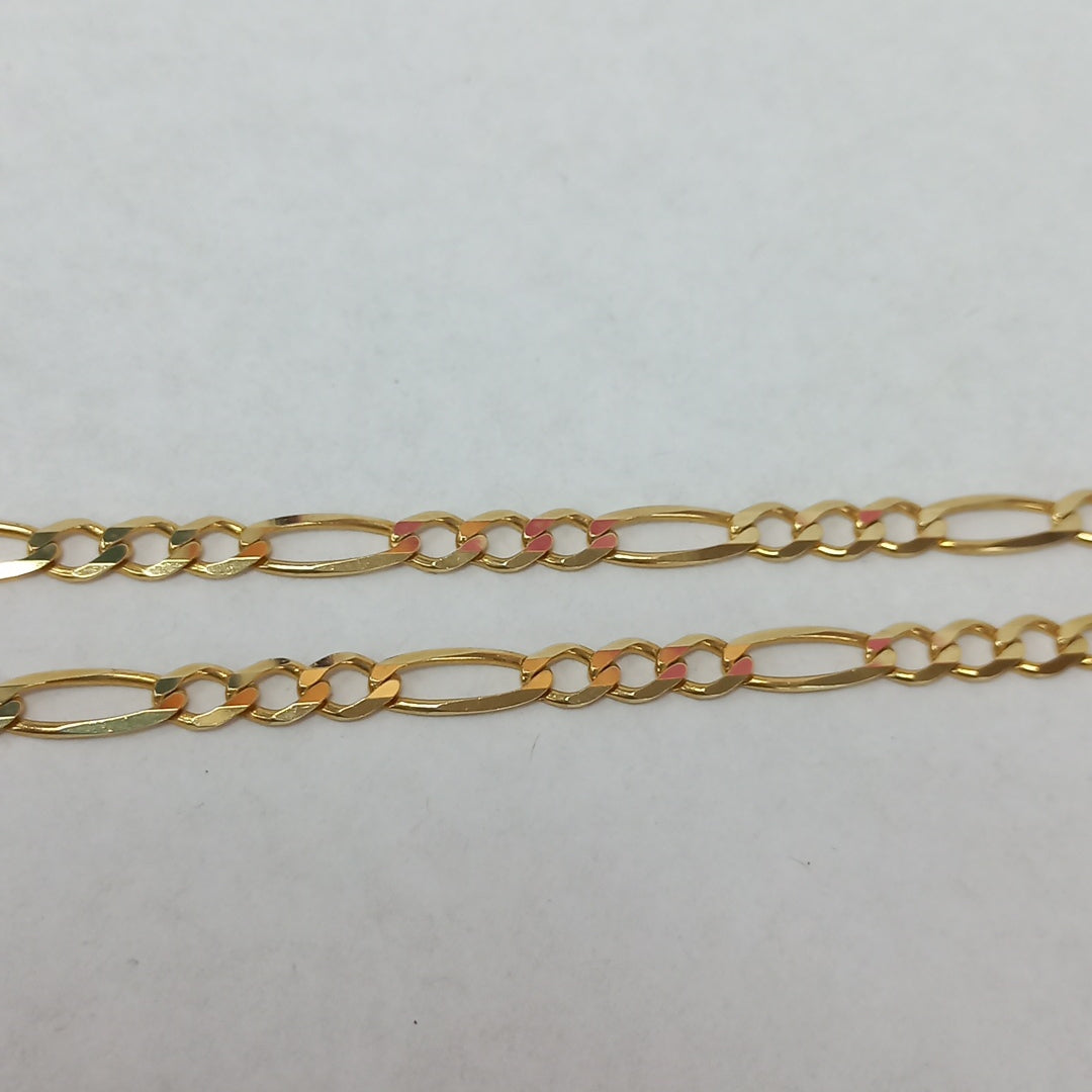 CADENAS CARTIER 3 1 AMARILLA ORO 14K 18.7 (NUEVO)