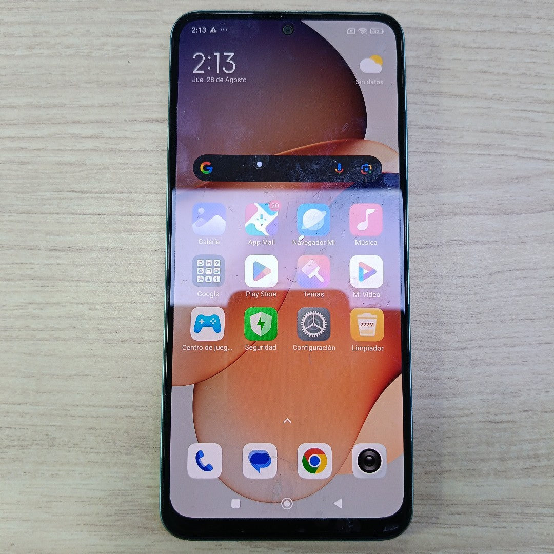 CELULAR XIAOMI REDMI NOTE 12 23028RA60L 128 GB 6 GB RAM (SEMINUEVO)