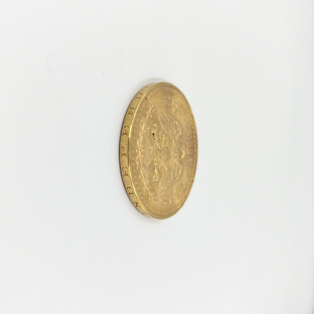 K1 41,60 GRMS - DTO. 0,00 GRMS - 21 K - AVALÚO 76003,20 * IDENTIFICACIÓN MONEDA NOMINATIVA * MONEDAS PESOS 50 PESOS (SEMINUEVO)