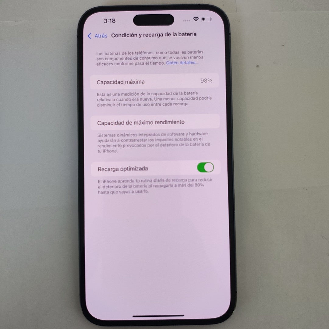 CELULAR APPLE IPHONE 14 PRO MAX A2893 1 TB 6 GB RAM (SEMINUEVO)