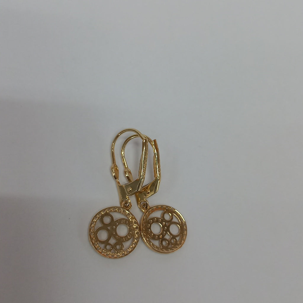 BROQUELES ORO 14K 2.6 (NUEVO)