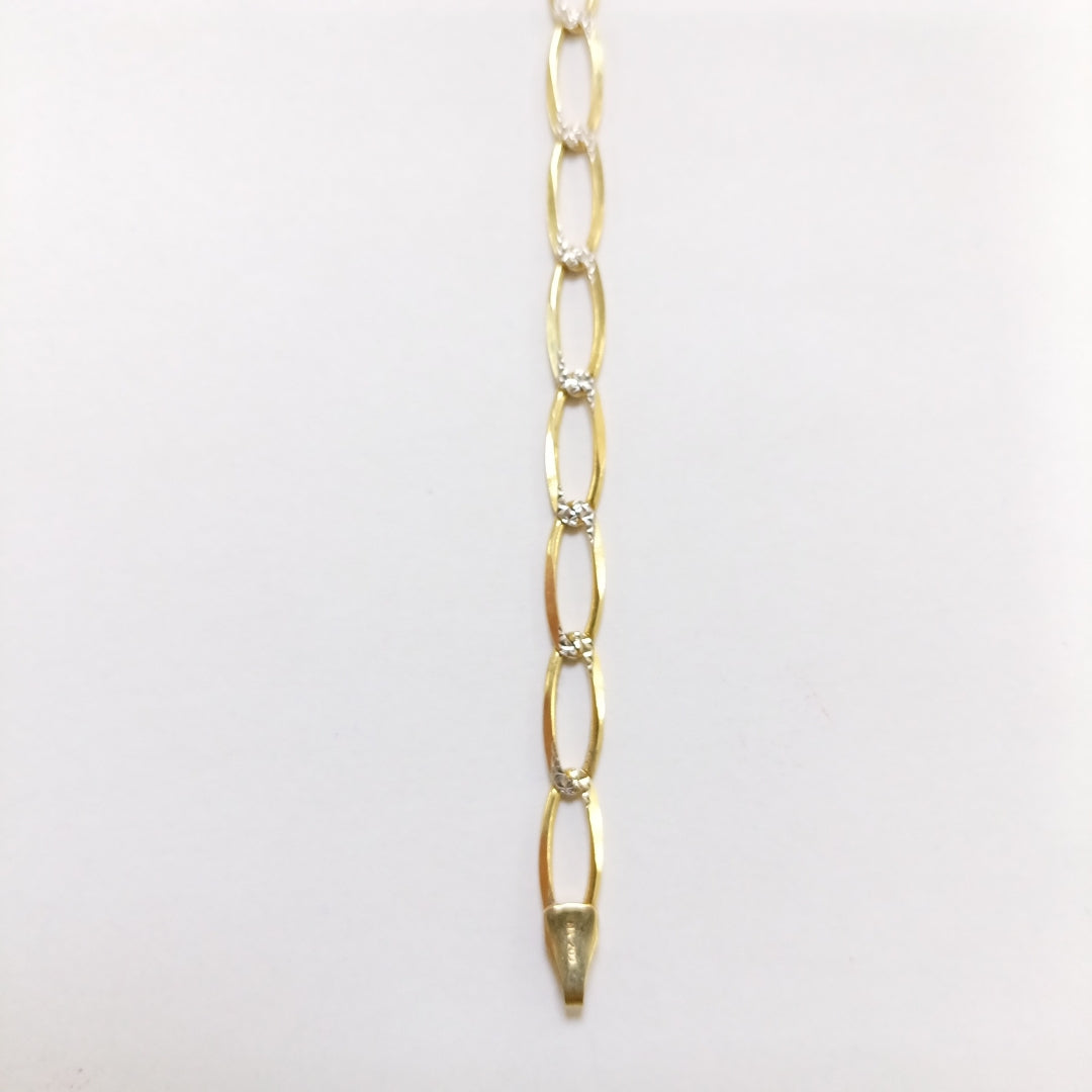 PULSERAS CABALLERO ORO 14K 4.2 (NUEVO)