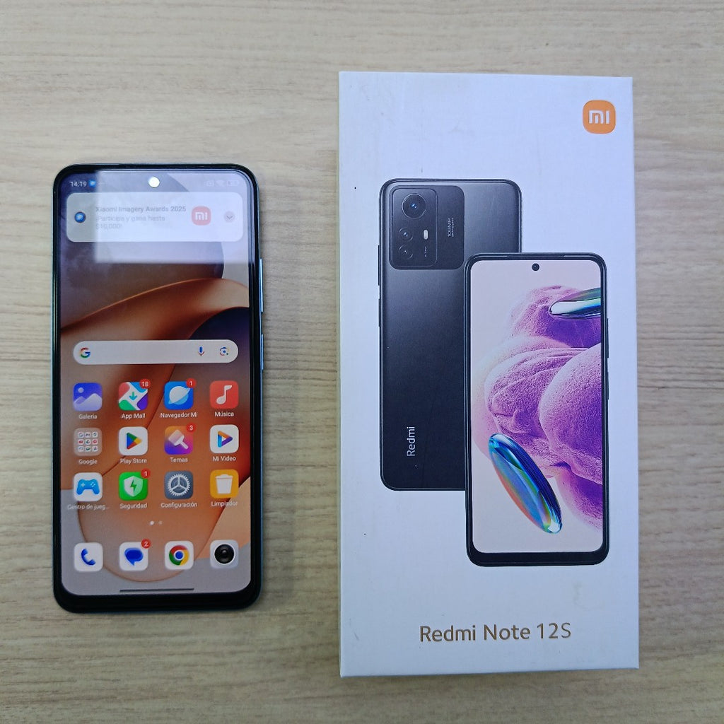 CELULAR XIAOMI REDMI NOTE 12S 2303ERA42L (2023) 256 GB 8 GB RAM (SEMINUEVO)