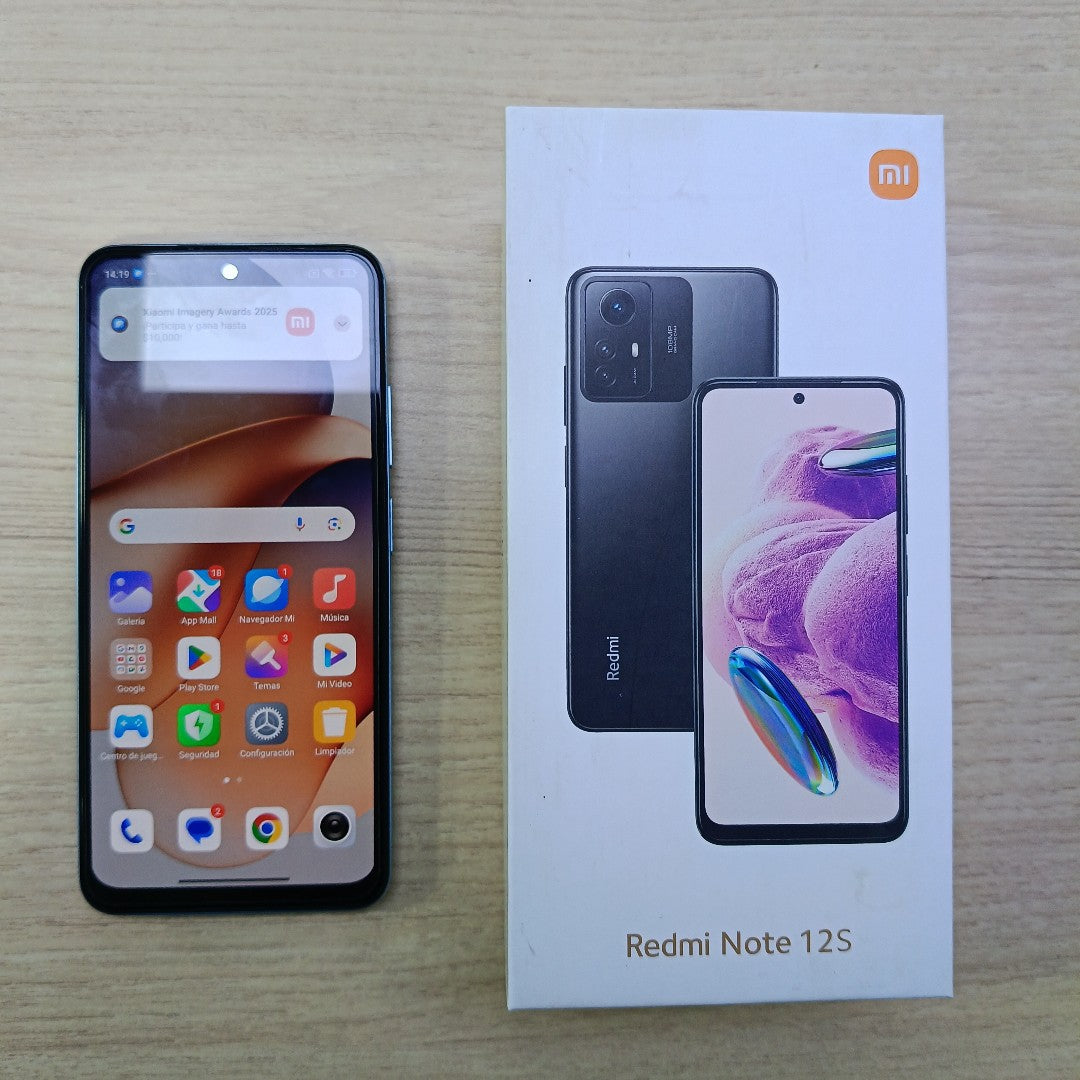 CELULAR XIAOMI REDMI NOTE 12S 2303ERA42L (2023) 256 GB 8 GB RAM (SEMINUEVO)