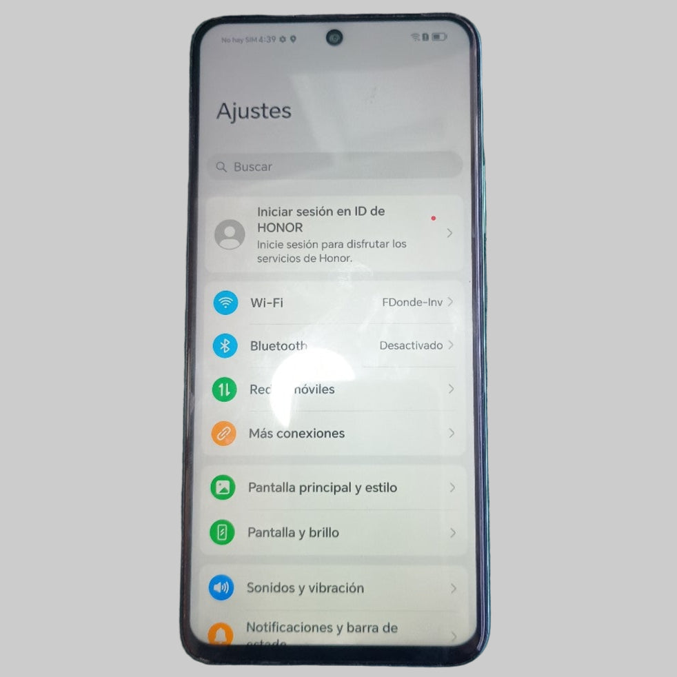 CELULAR HONOR 90 SMART CLK-NX3 (2024) 256 GB 6 GB RAM (SEMINUEVO)