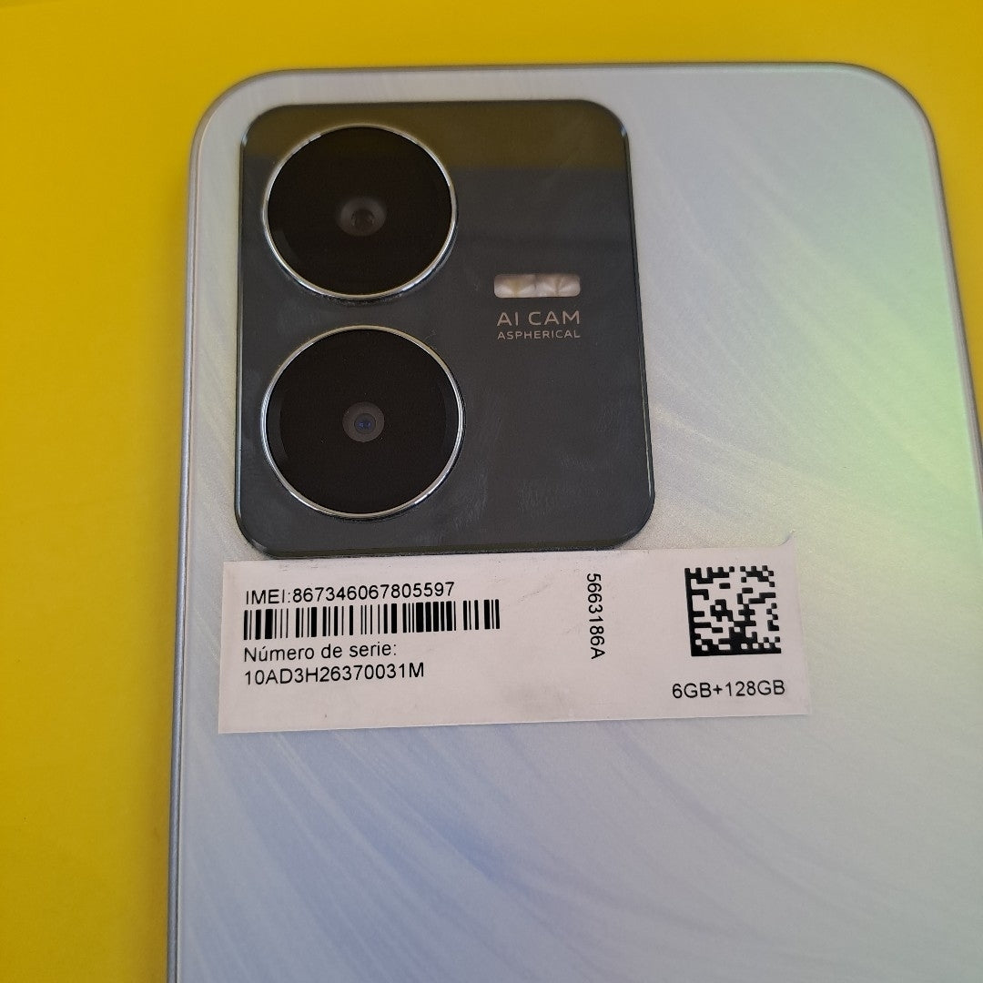 CELULAR VIVO Y22S V2206 128 GB 6 GB RAM