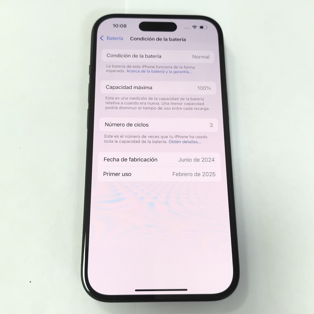 CELULAR APPLE IPHONE 15 A3090 128 GB 6 GB RAM (SEMINUEVO)