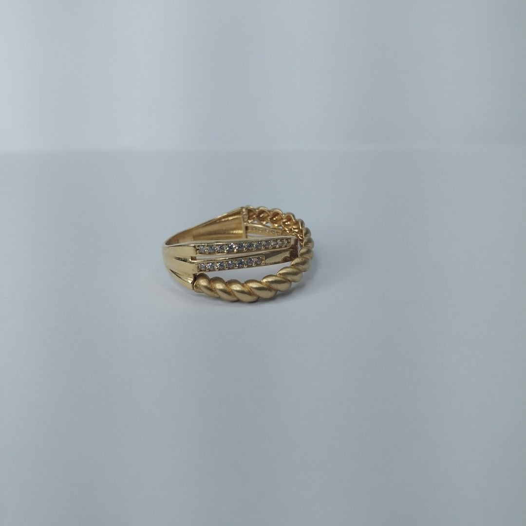 ANILLOS DAMA ORO 14K 3 (NUEVO)