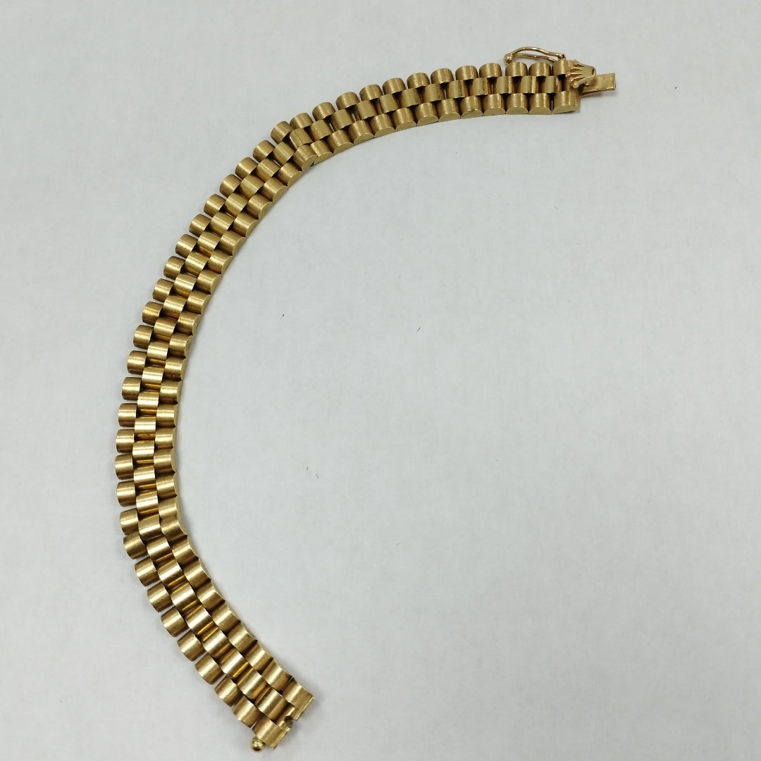 PULSERA. ORO. 14 K 43.7 GRMS (SEMINUEVO)