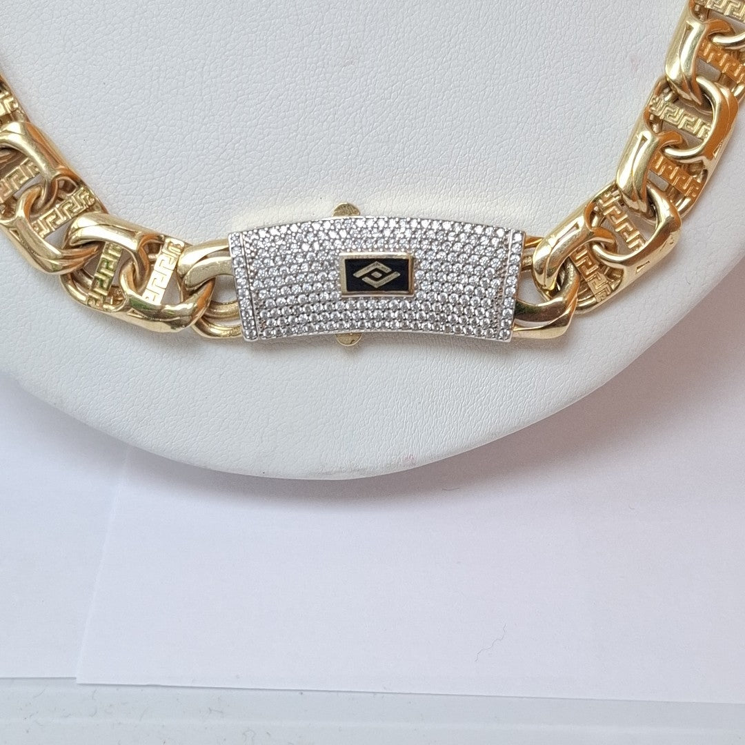 CADENA. ORO. 14 K 56 GRMS (SEMINUEVO)