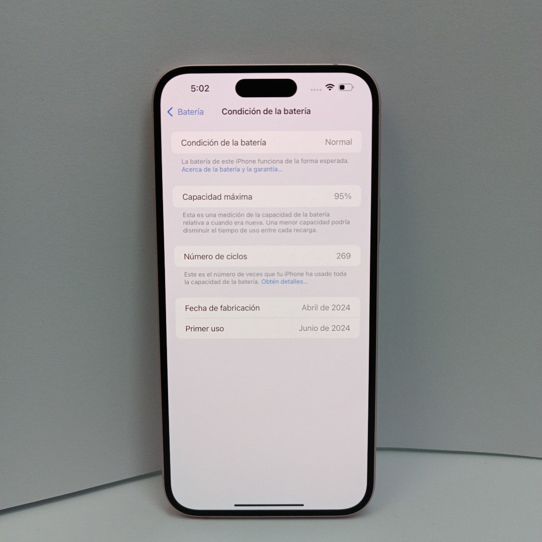 CELULAR APPLE IPHONE 15 PLUS A3093 (2023) 128 GB 6 GB RAM (SEMINUEVO)