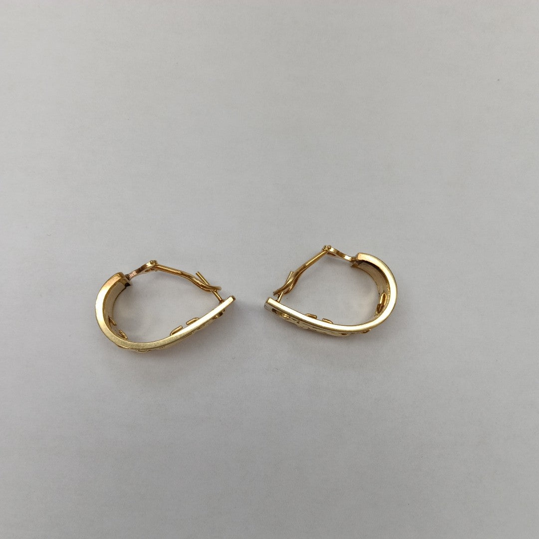 ARETES PAR. ORO. 14 K 21.8 GRMS (SEMINUEVO)
