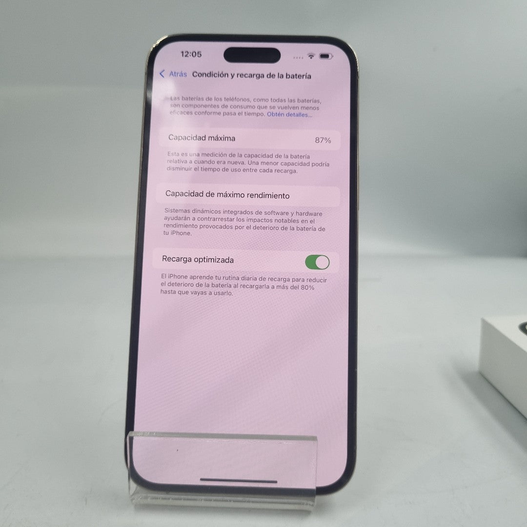 CELULAR APPLE IPHONE 14 PRO MAX A2893 128 GB 6 GB RAM (SEMINUEVO)