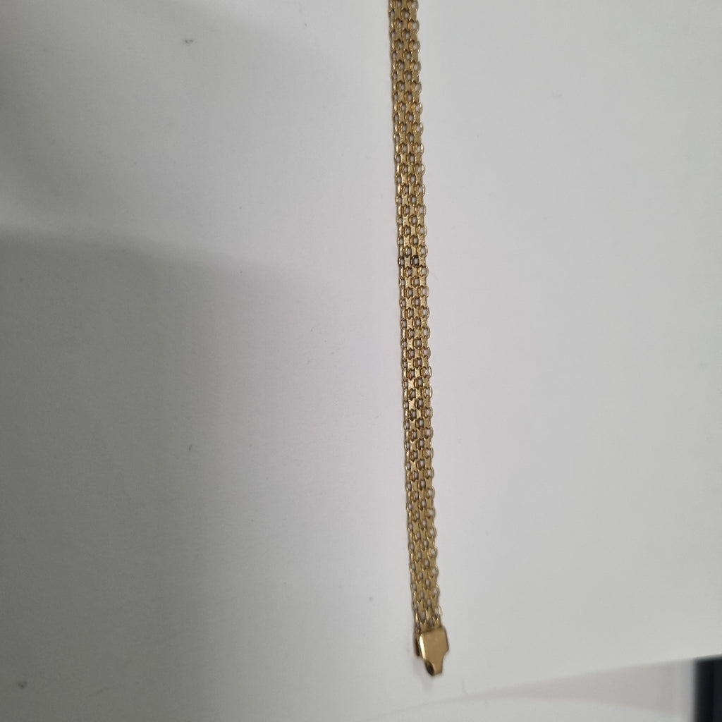 PULSERA. ORO. 14 K 4.9 GRMS (SEMINUEVO)
