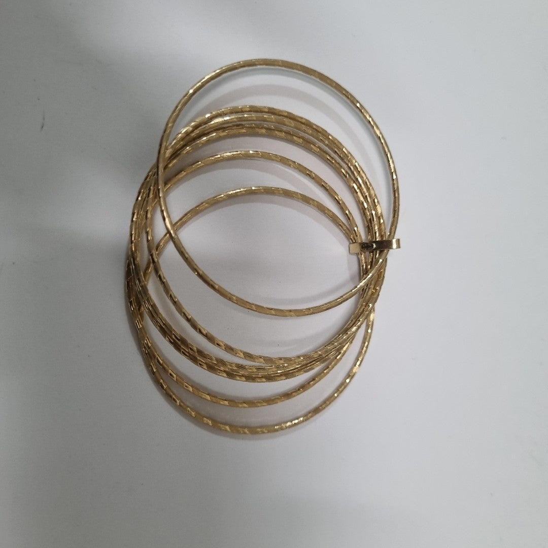 SEMANARIO DE PULSERAS ORO 14 K 21,50 GRMS (SEMINUEVO)